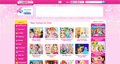 Desktop Screenshot of girlgames4u.com